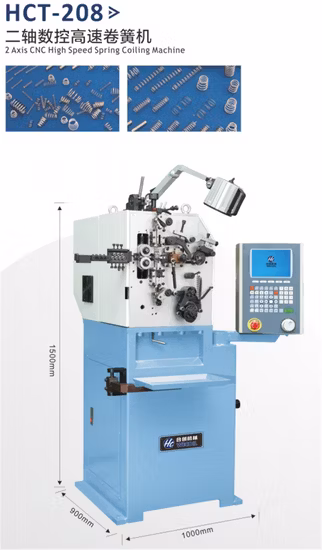Linha central automática 0,1 da máquina de enrolamento 3 da mola de compressão do CNC das ofertas mensais